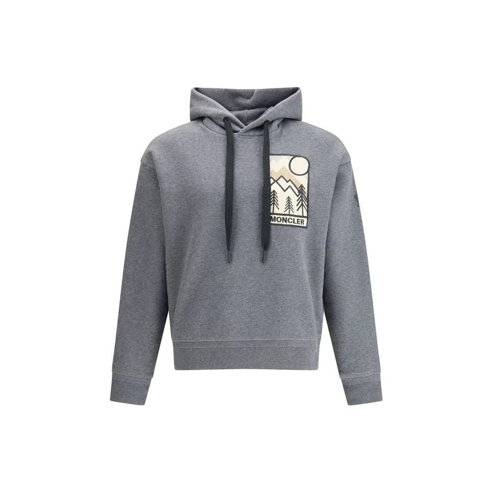Moncler Grenoble Mountain-logo Hoodie Sweater - Hoodies