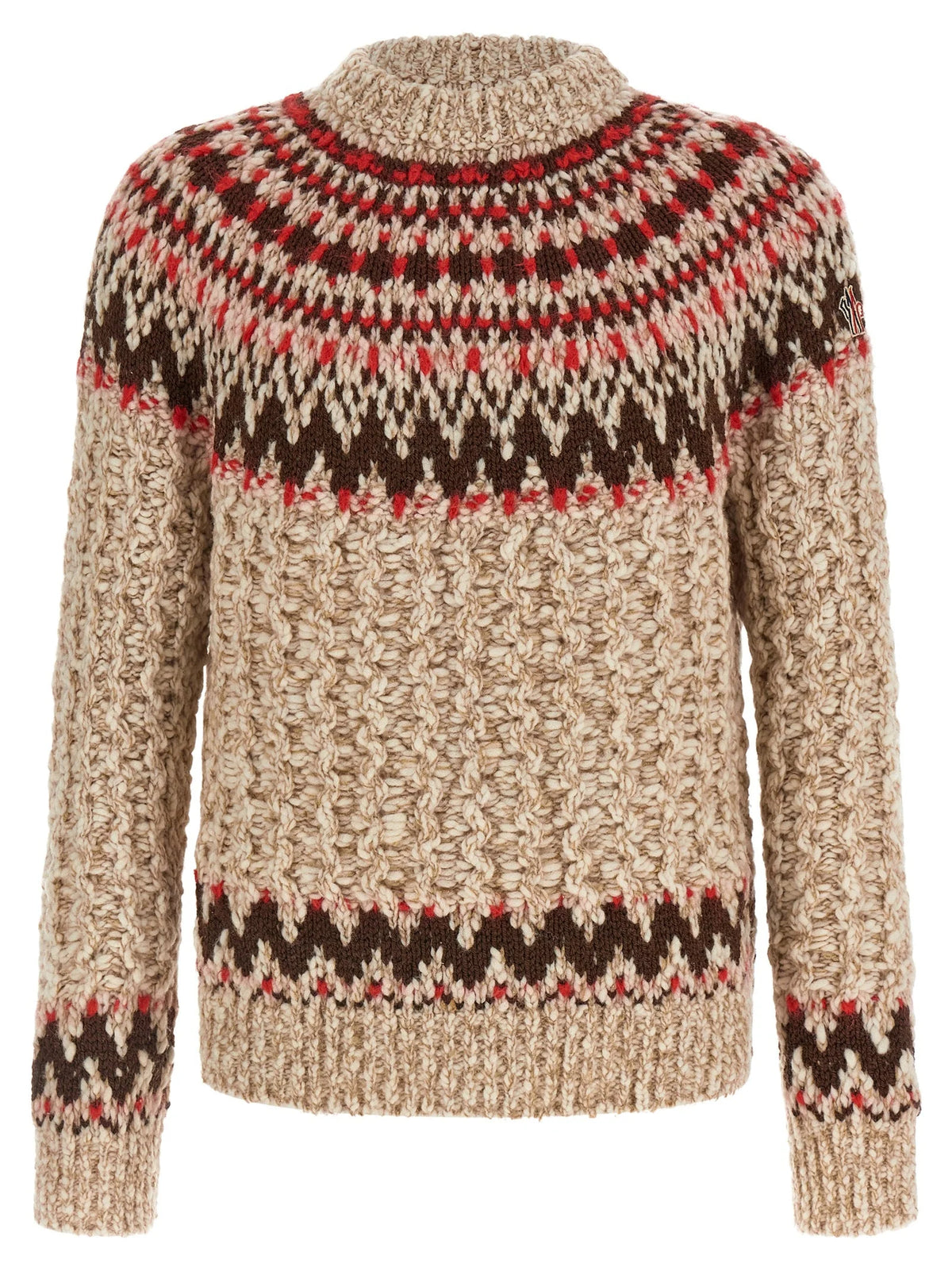Moncler Grenoble Multicolor Wool Cardigan - M
