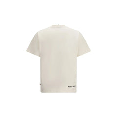 Moncler Grenoble White Cotton T-Shirt - M