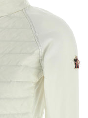 Moncler Grenoble White Polyamide Cardigan