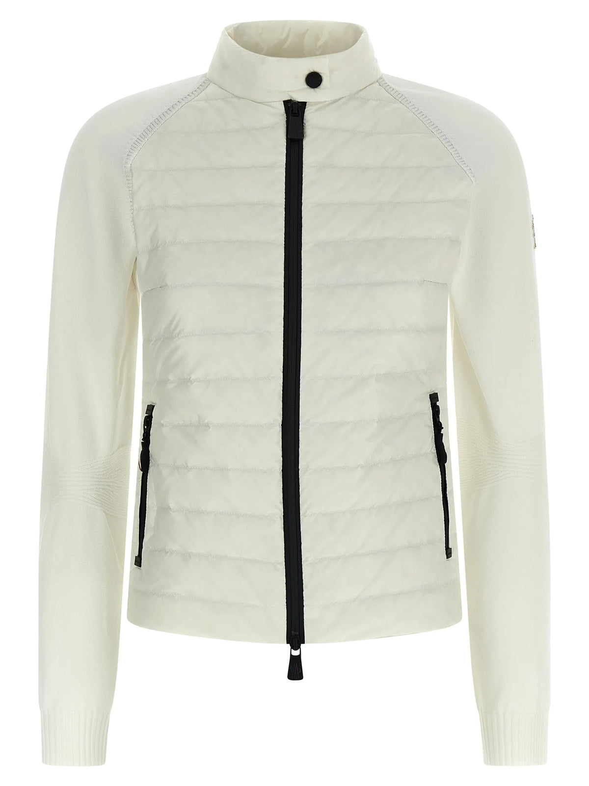 Moncler Grenoble White Polyamide Cardigan