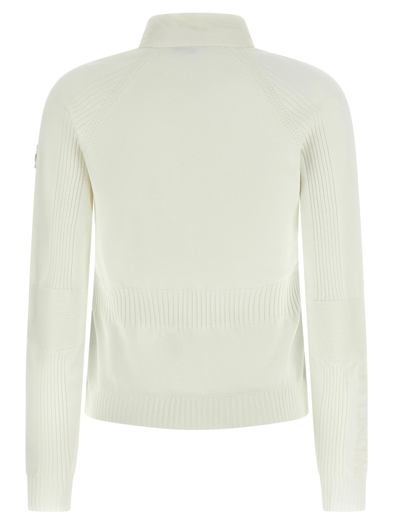 Moncler Grenoble White Polyamide Cardigan