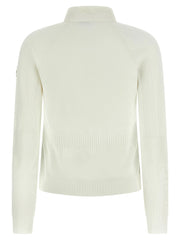 Moncler Grenoble White Polyamide Cardigan
