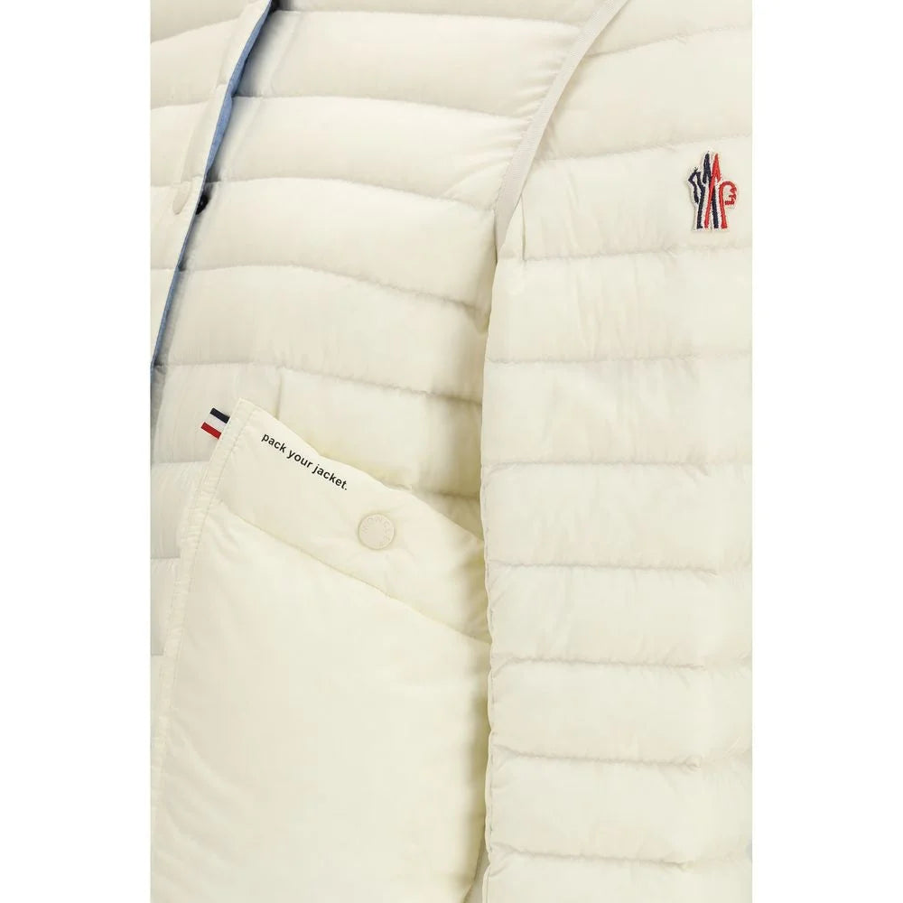 Moncler Grenoble White Polyamide Coat - 1