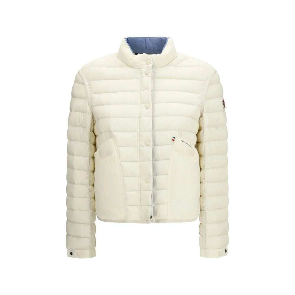 Moncler Grenoble White Polyamide Coat - 1