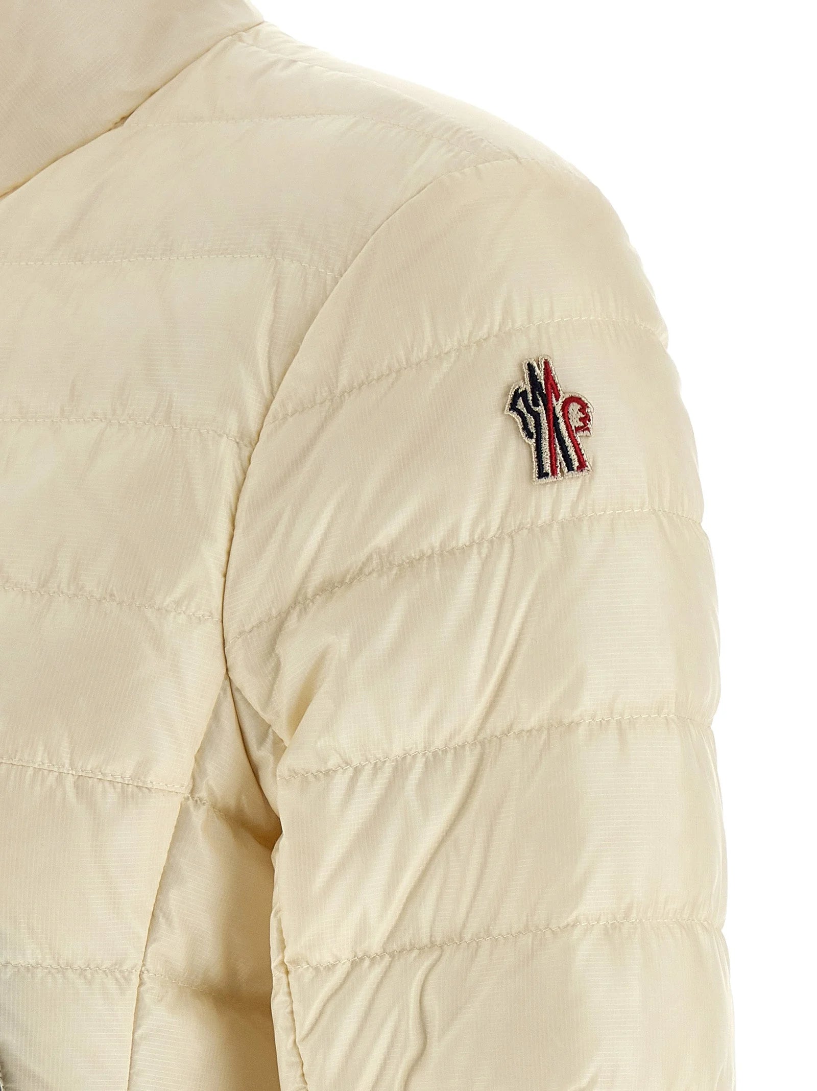 Moncler Grenoble White Polyamide Full-Length Jacket - 4