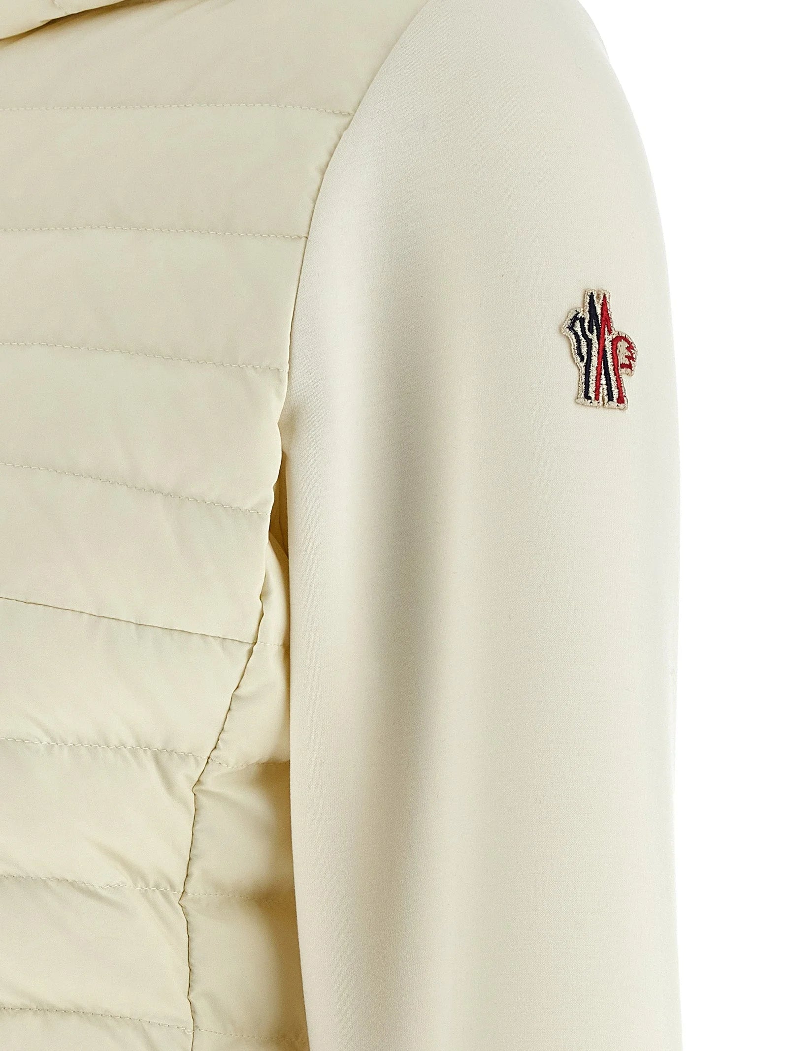 Moncler Grenoble White Polyamide Sweatshirt - XS
