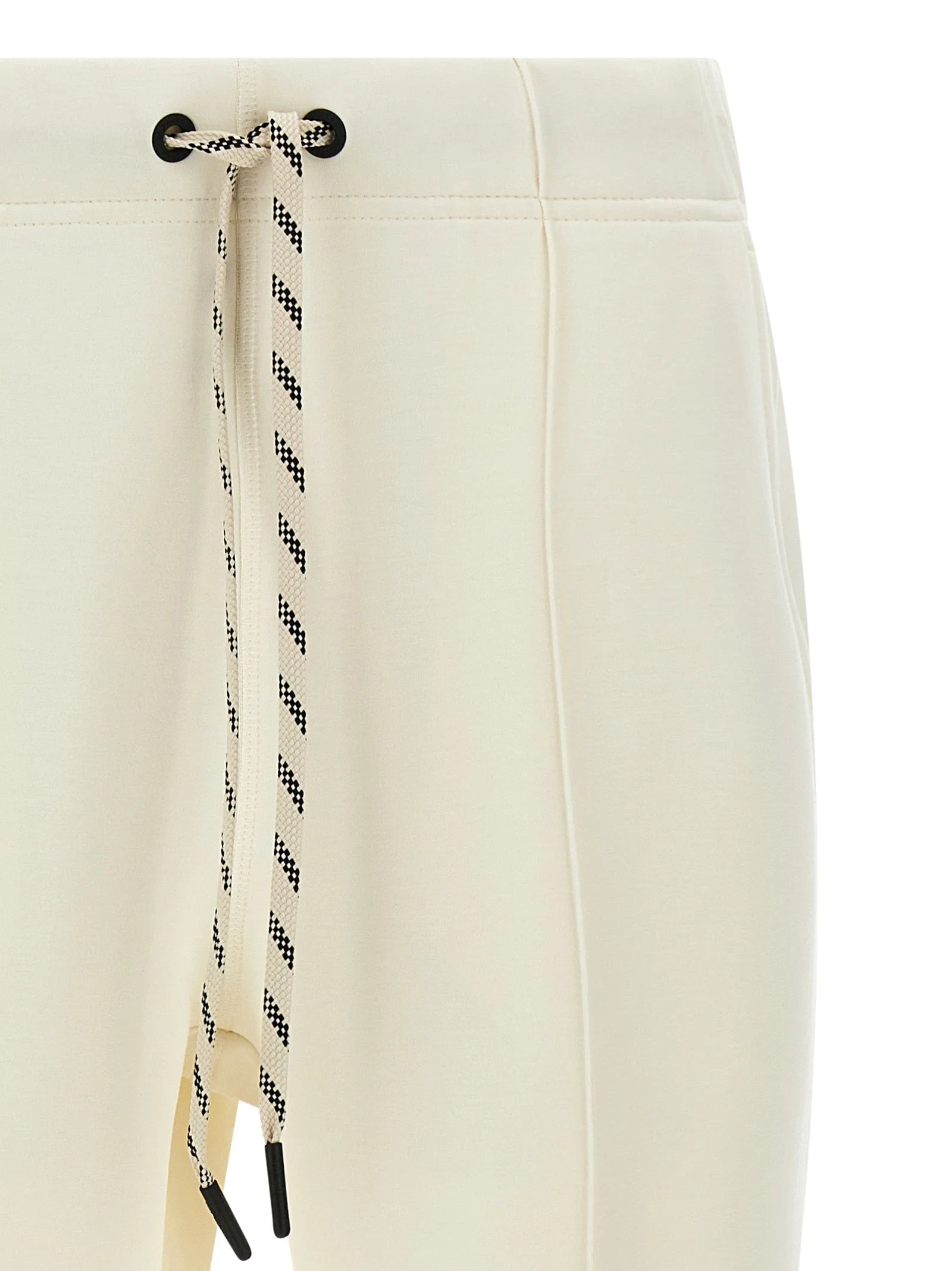 Moncler Grenoble White Polyester Joggers (Workout Pants)