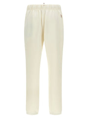 Moncler Grenoble White Polyester Joggers (Workout Pants)