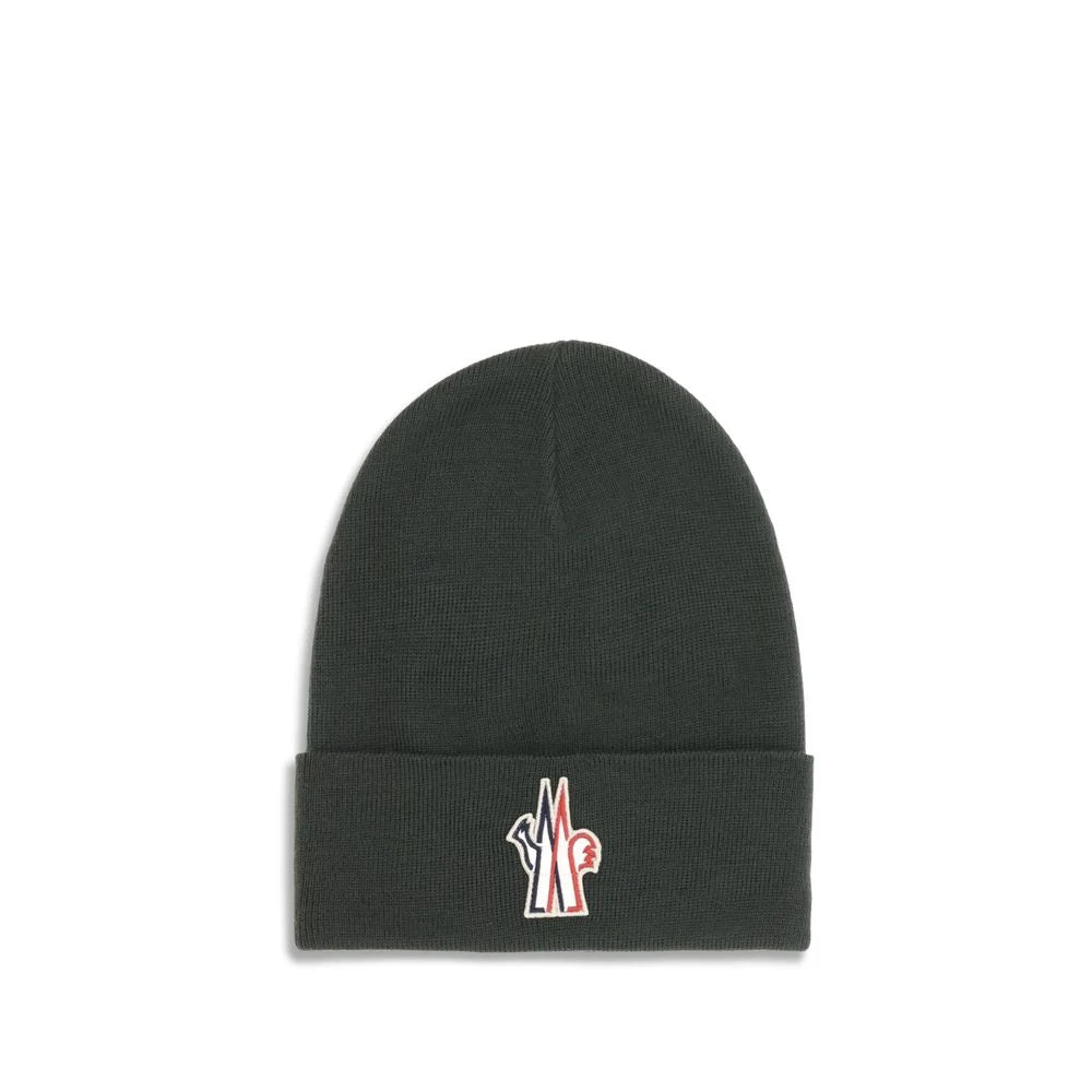 Moncler Grenoble Wool Beanie Hat - UNI - Beanies