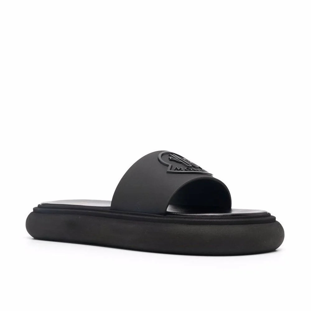 Moncler Logo Slides - EU40/US10 - Sandals