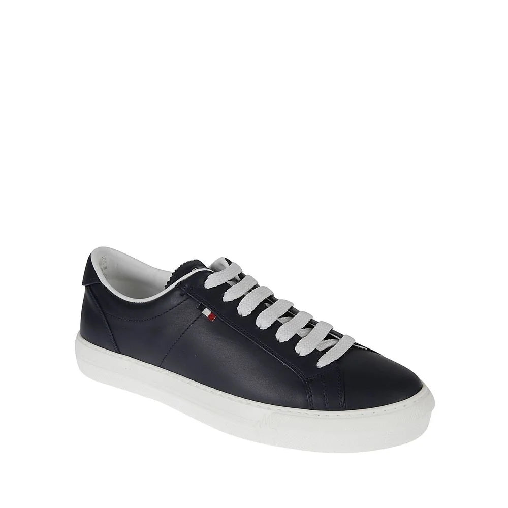 Moncler Monaco Leather Sneakers - EU39/US6 - Sneakers