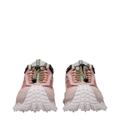 Moncler Pink Leather Athletic Sneakers - EU40/US10