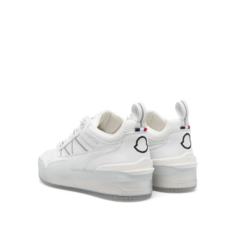 Moncler Vita Kalvskinn Låga Sneakers - EU35/US5