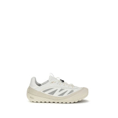Sneakers sportowe Moncler, biały poliamid