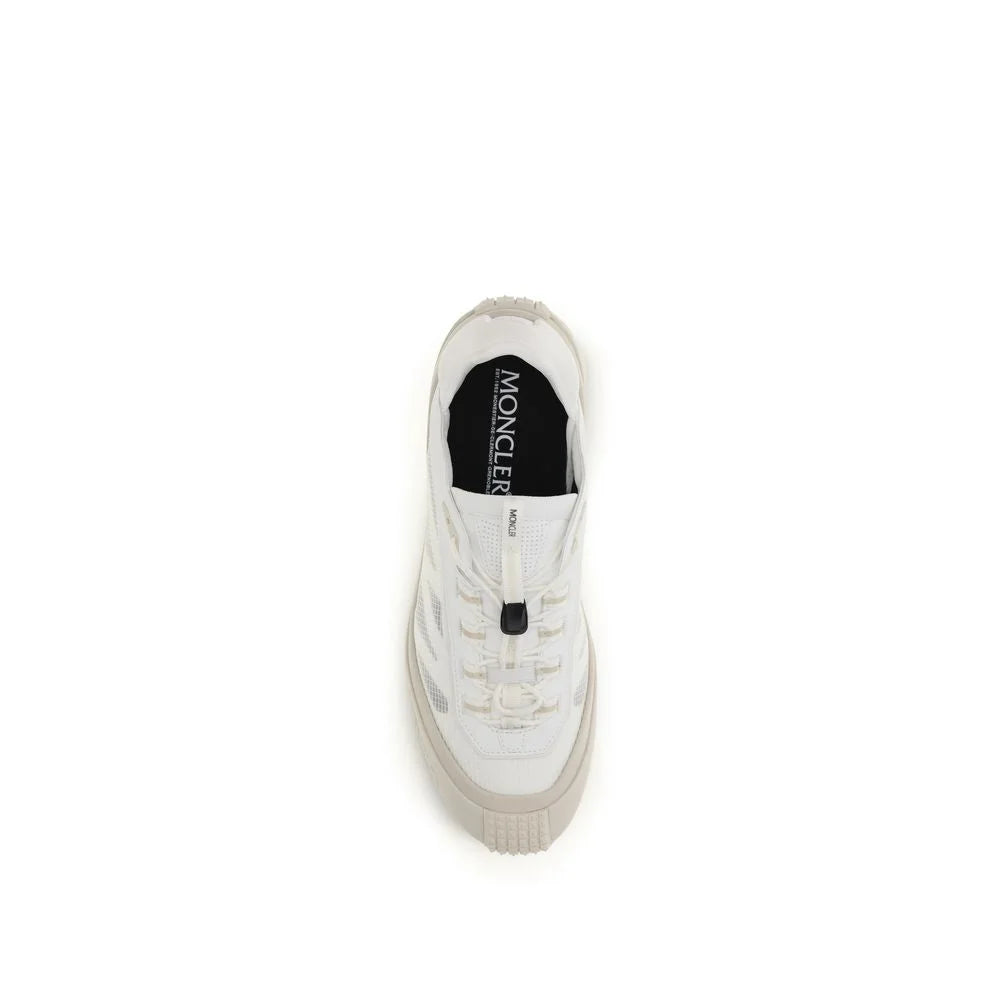 Sneakers sportowe Moncler, biały poliamid