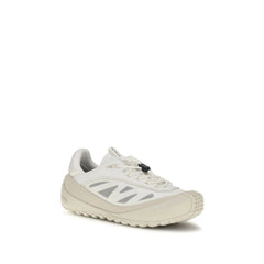 Moncler White Polyester Athletic Sneakers - EU36/US6