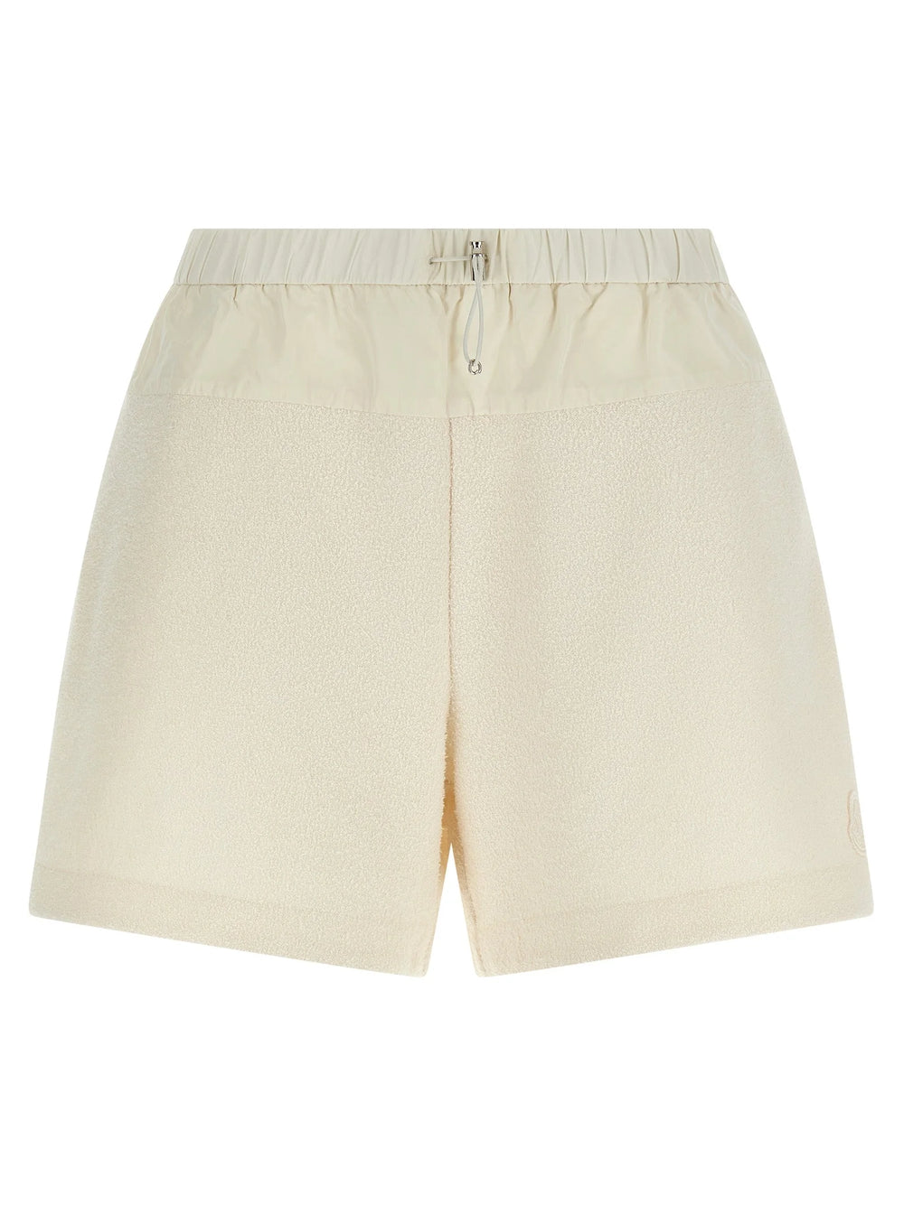 Moncler White Polyester Bermuda Shorts