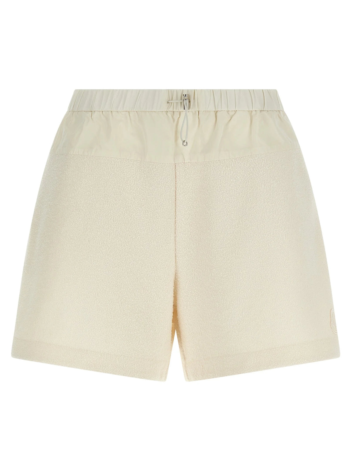 Moncler White Polyester Bermuda Shorts
