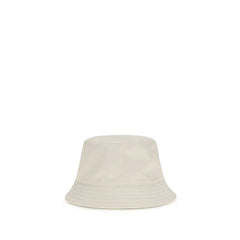 Moncler Vit Bucket Hat i Polyester - S