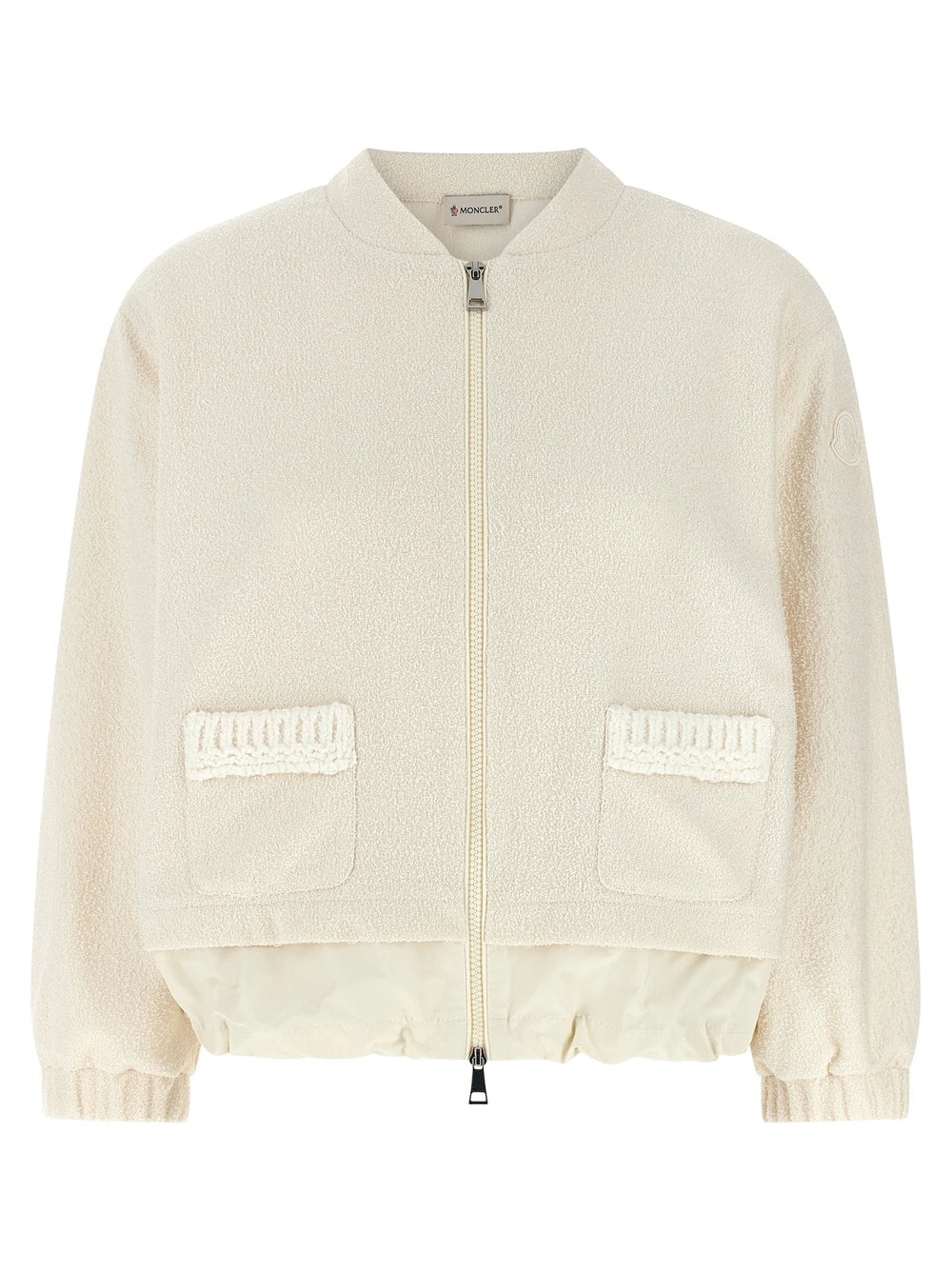 Moncler White Polyester Cardigan