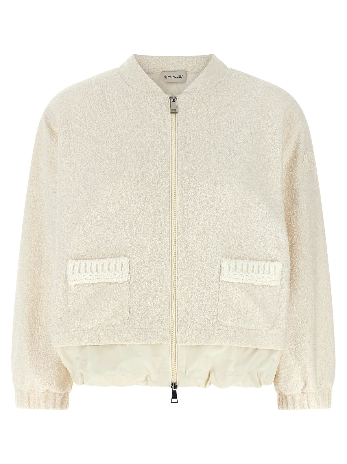Moncler White Polyester Cardigan