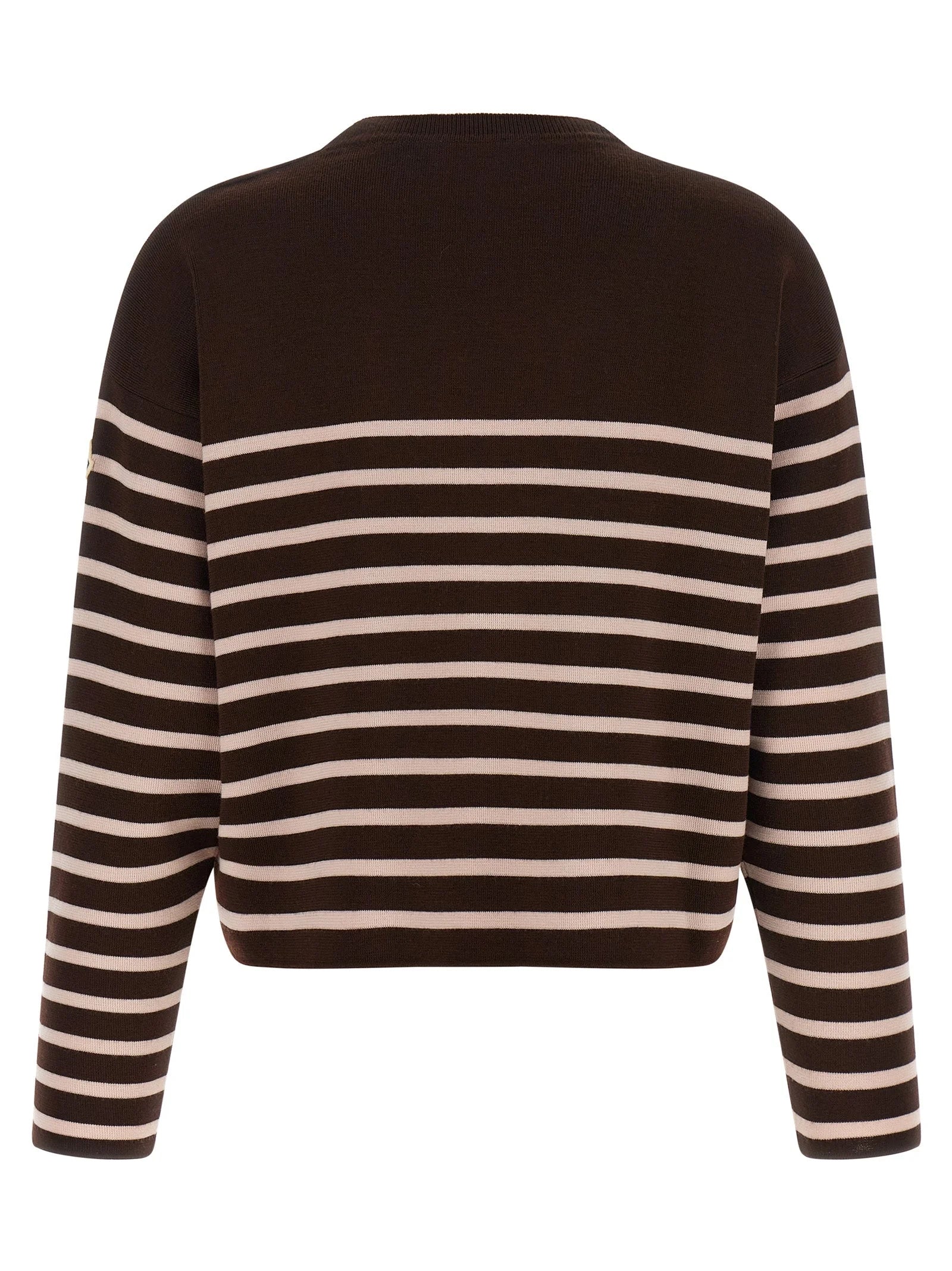 Moncler White Virgin Wool Cardigan