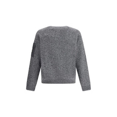 Moncler Wool mouliné and cashmere Sweater - S