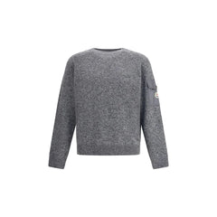 Moncler Wool mouliné and cashmere Sweater - S