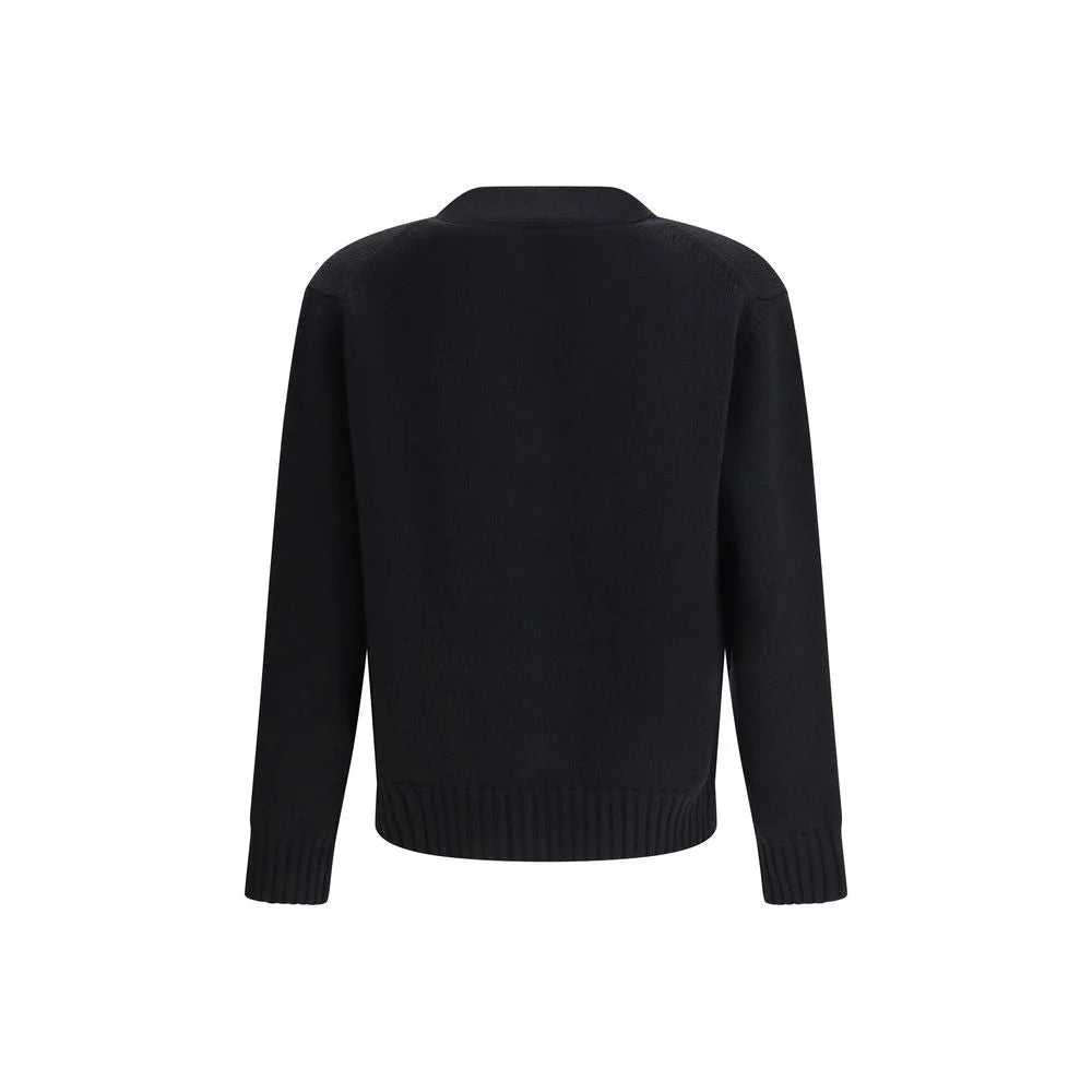 Moncler Wool V-Neck Cardigan - M - Cardigans