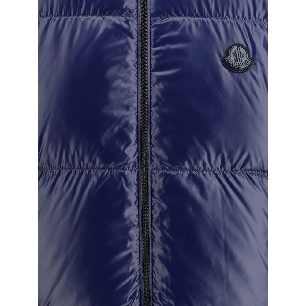 MONCLER x ASAP ROCKY Blue Polyamide Coat - 1