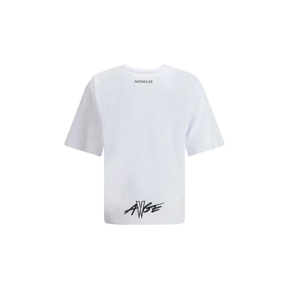 MONCLER x ASAP ROCKY White Cotton T-Shirt