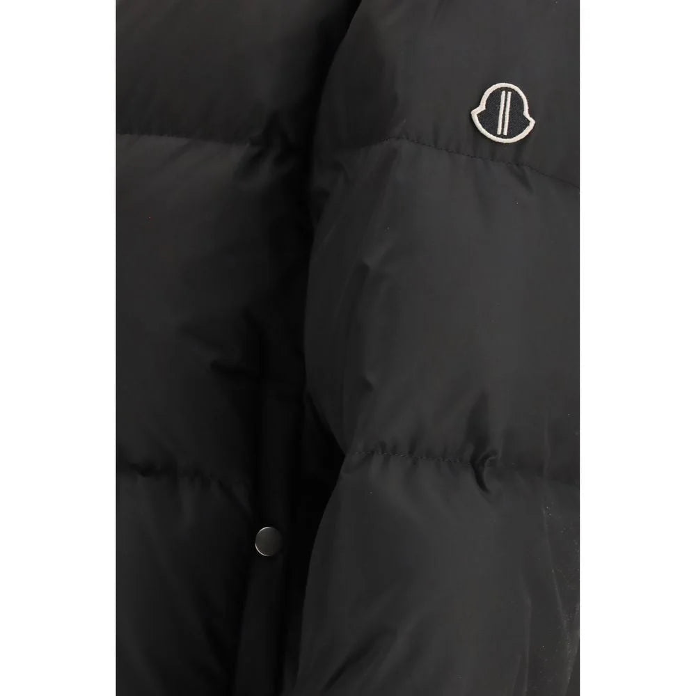 Moncler x Rick Owens Black Polyester Full-Length Jacket - 0/XS