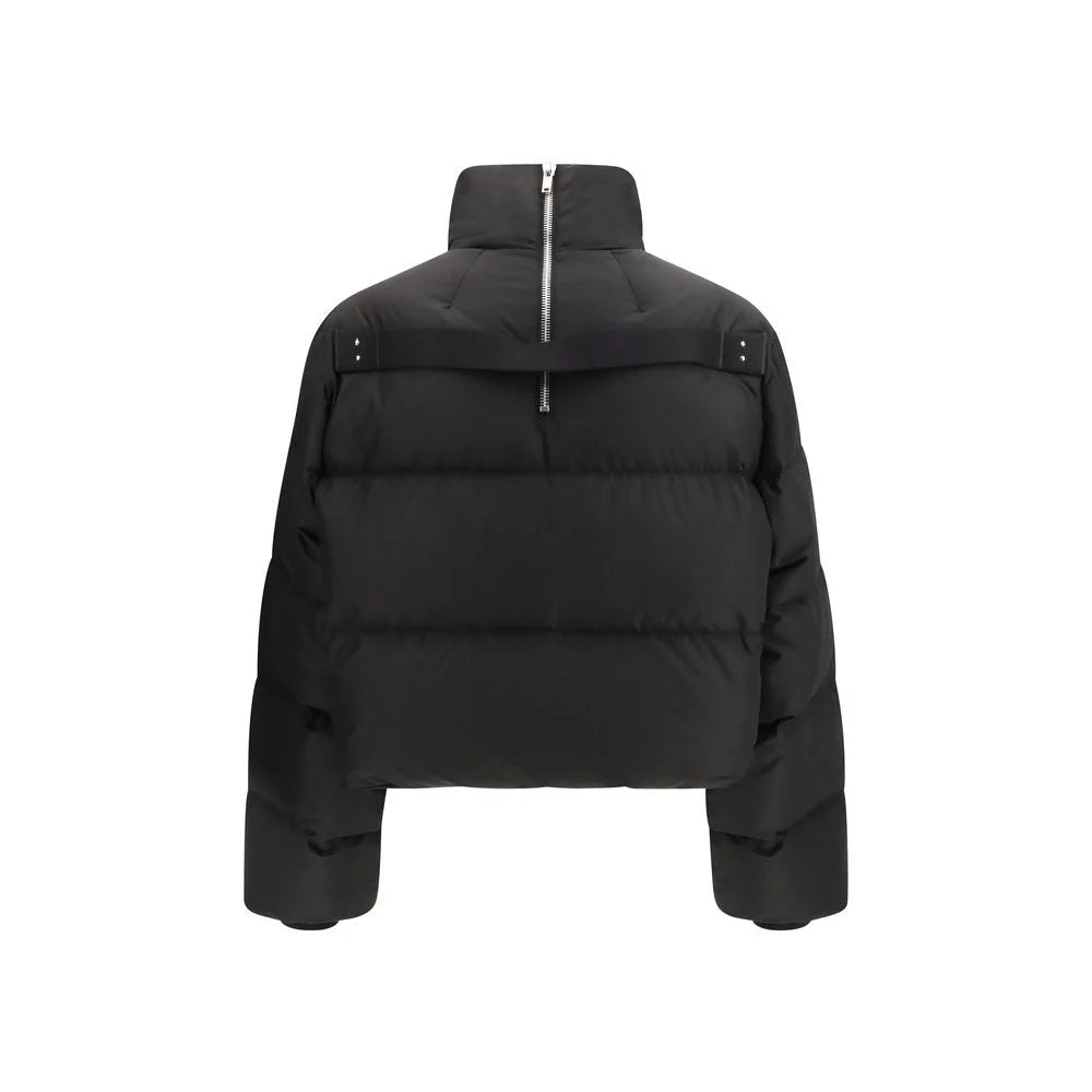 Moncler x Rick Owens Black Polyester Full-Length Jacket - 0/XS