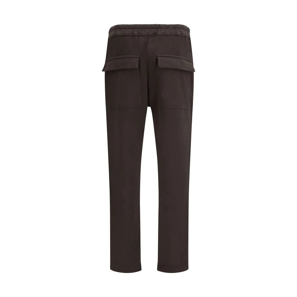Moncler x Rick Owens Brown Cotton Athletic Pants