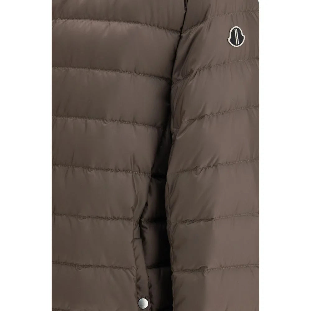 Moncler x Rick Owens Brown Goose Down Trench Coat - 3