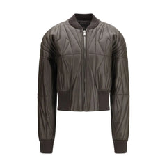 Moncler x Rick Owens Hnědá beránek Ovis Aries Aries bomber bunda - 1