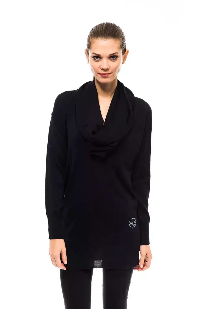 Montana Blu Blue Wool Women Sweater - Sweaters