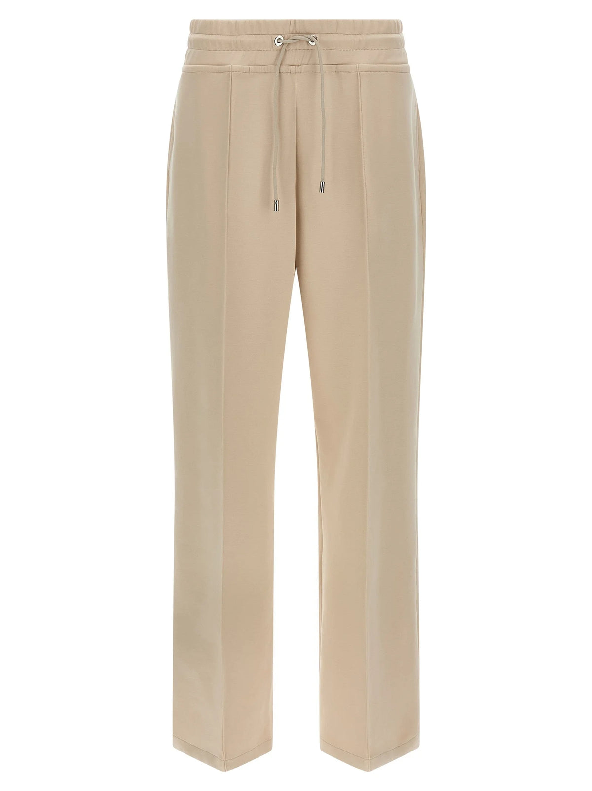 MooRER Beige Cotton Joggers (Workout Pants)