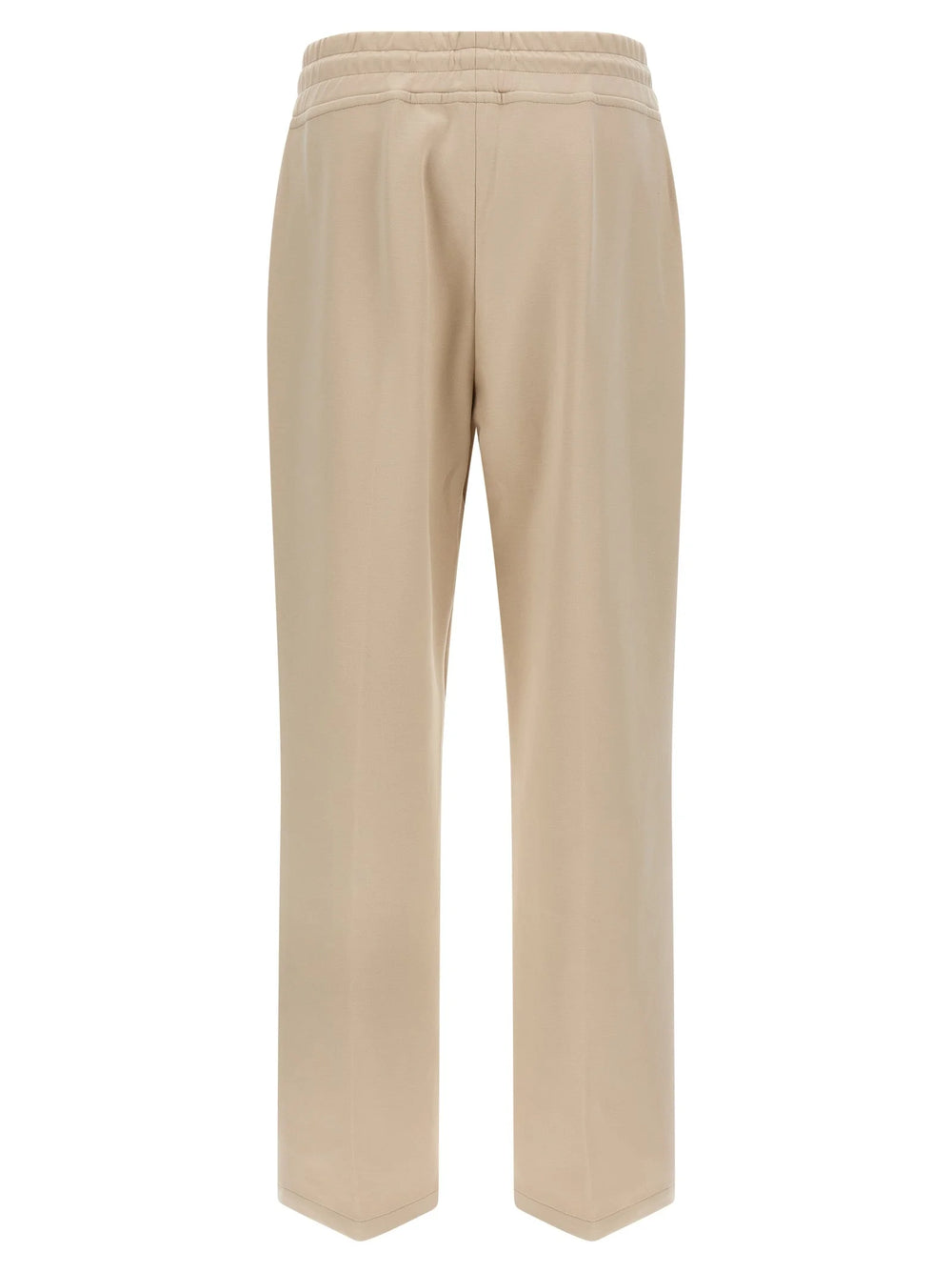 MooRER Beige Cotton Joggers (Workout Pants)
