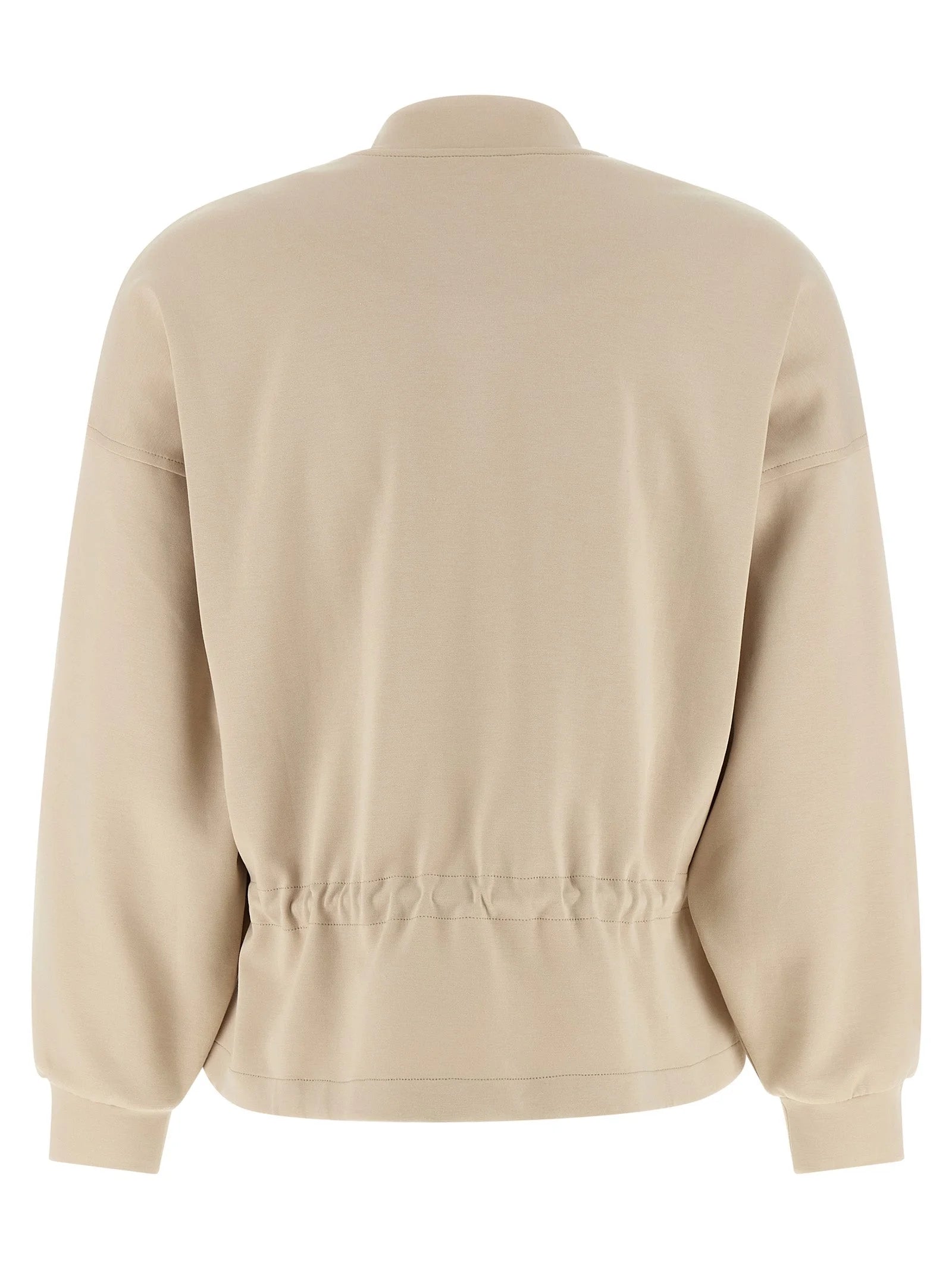 MooRER Beige Cotton Sweatshirt