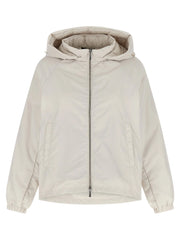 MooRER Beige Polyester Shell Jacket
