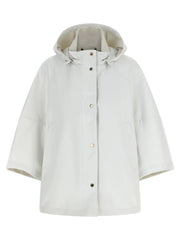 MooRER Beige Polyester Shell Jacket