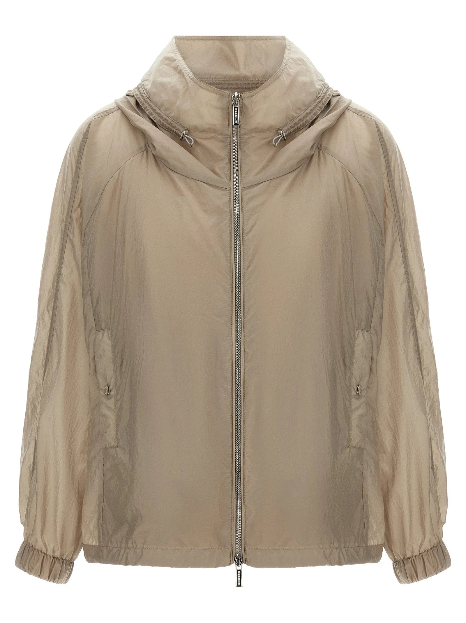 MooRER Beige Polyester Shell Jacket