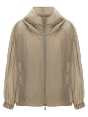 MooRER Beige Polyester Shell Jacket