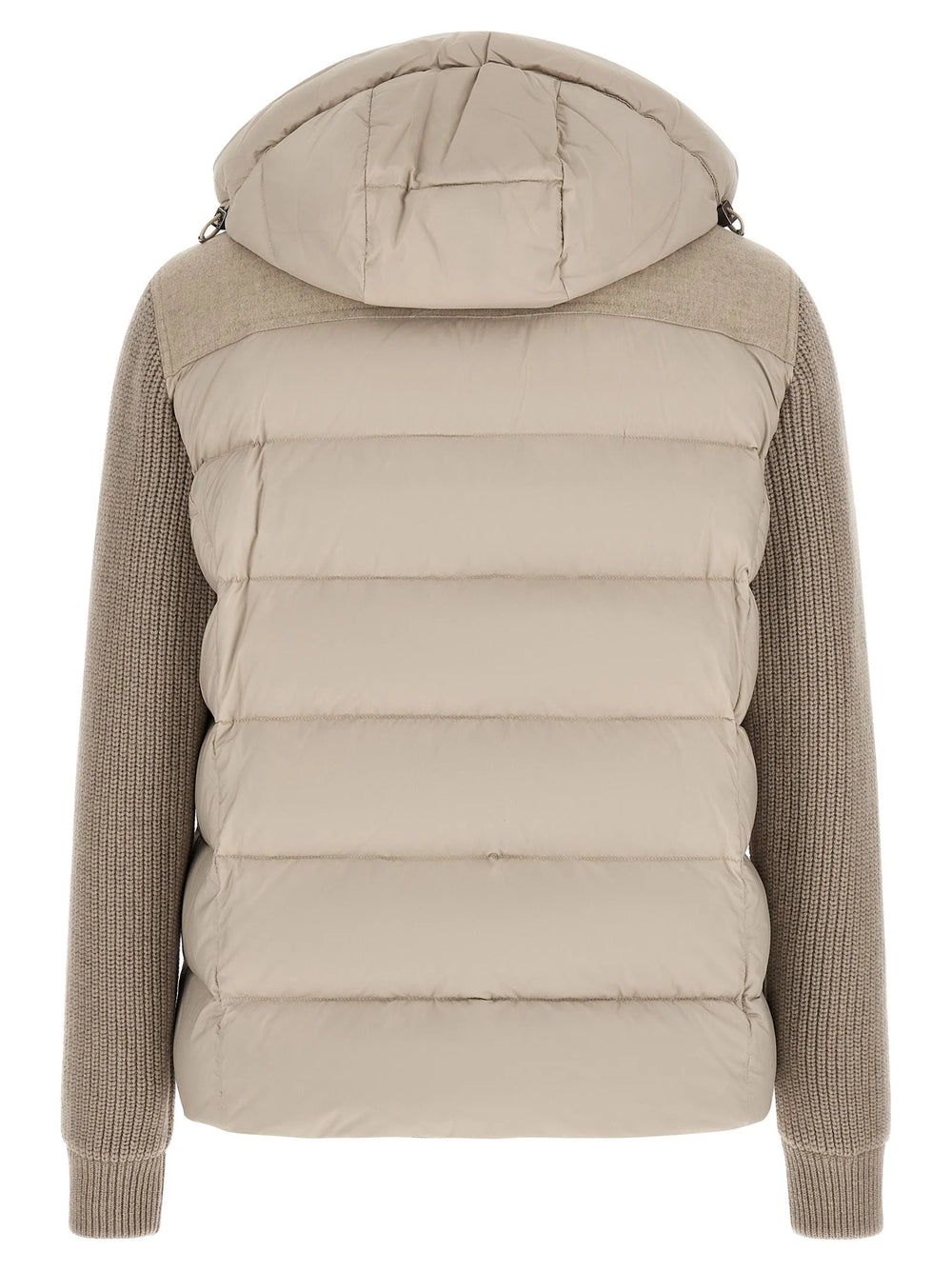 MooRER Beige Wool Full-Length Jacket