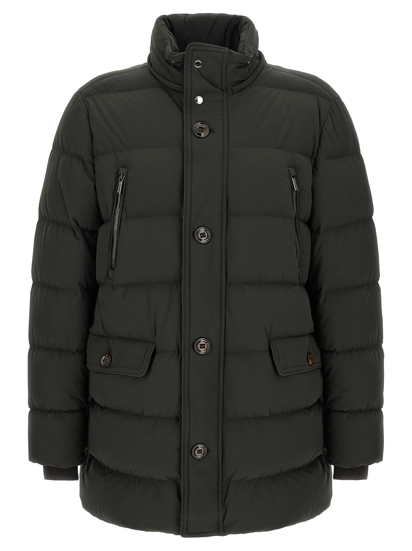 MooRER Bicolor Wool Full-Length Jacket