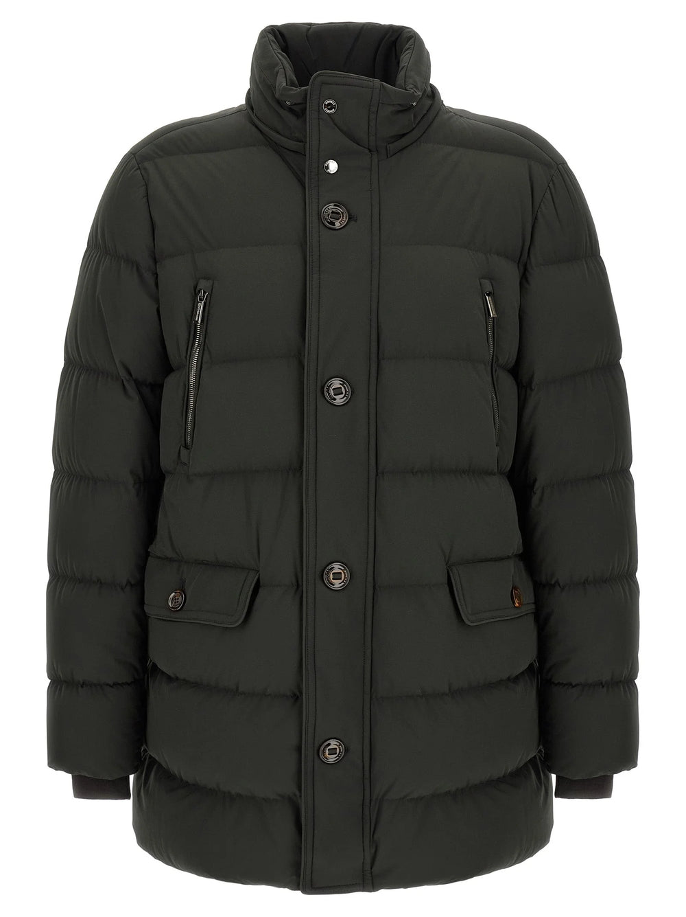 MooRER Bicolor Wool Full-Length Jacket