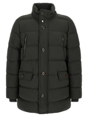 MooRER Bicolor Wool Full-Length Jacket