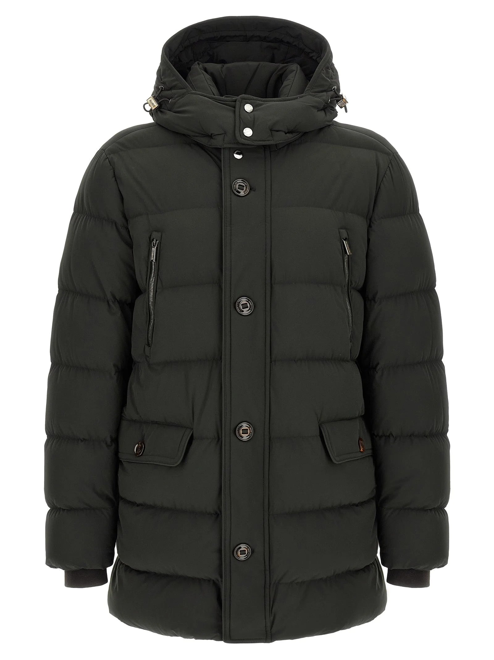 MooRER Bicolor Wool Full-Length Jacket
